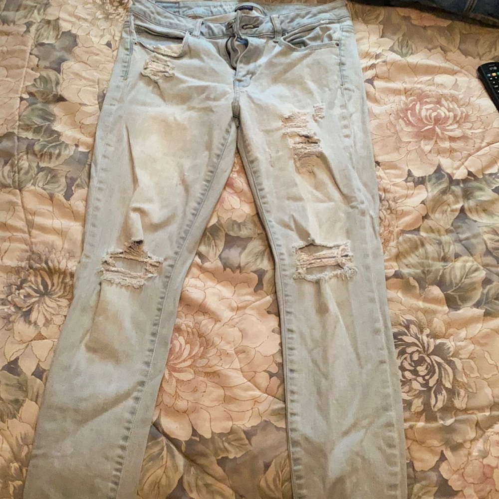 Super stretch skinny jeans